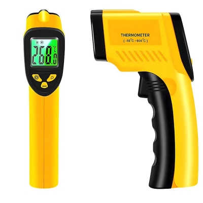 Lazerinis bekontaktis termometras-pirometras (RC-K-1397) su emisijos reguliavimu (-50°C iki +550°C) Lazerinis bekontaktis termometras-pirometras (RC-K-1397) su emisijos reguliavimu (-50°C iki +550°C)
