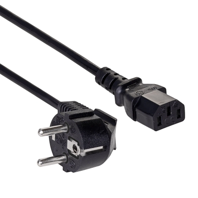 Nešiojamojo kompiuterio maitinimo laidas Akyga AK-PC-01A CCA CEE 7 / 7 / IEC C13 1.5m Nešiojamojo kompiuterio maitinimo laidas Akyga AK-PC-01A CCA CEE 7 / 7 / IEC C13 1.5m