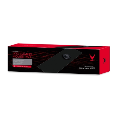 Pelės kilimėlis VARR (750x28x3mm) juodas Pelės kilimėlis VARR (750x28x3mm) juodas