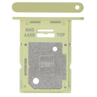SIM kortelės laikiklis Samsung A155 A15 4G Yellow originalus (service pack)