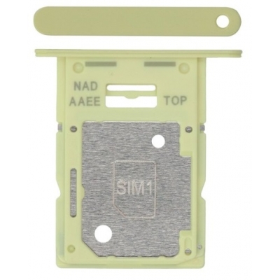 SIM kortelės laikiklis Samsung A155 A15 4G Yellow originalus (service pack) SIM kortelės laikiklis Samsung A155 A15 4G Yellow originalus (service pack)
