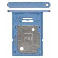 SIM kortelės laikiklis Samsung A156 A15 5G Blue originalus (service pack)