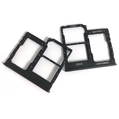 SIM kortelės laikiklis Samsung A405 A40 2019 Black originalus (service pack) SIM kortelės laikiklis Samsung A405 A40 2019 Black originalus (service pack)