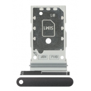SIM kortelės laikiklis Samsung G990 S21 FE Graphite originalus (service pack)
