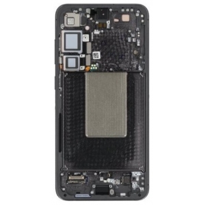 Ekranas Samsung S926 S24 Plus su lietimui jautriu stikliuku ir rėmeliu Violet originalus (used Grade C)