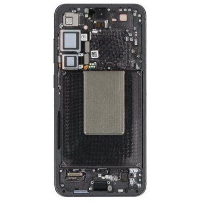 Ekranas Samsung S926 S24 Plus su lietimui jautriu stikliuku ir rėmeliu Violet originalus (used Grade C)