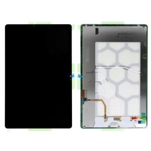 Ekranas Samsung X610 / X616 TAB S9+ FE 12.4 2023 su lietimui jautriu stikliuku Black originalus (service pack)