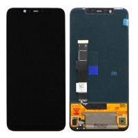 Ekranas Xiaomi Mi 8 su lietimui jautriu stikliuku Black OLED