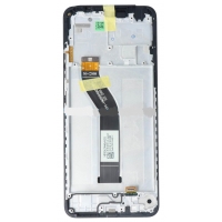 Ekranas Xiaomi Redmi 14C 4G / Poco C75 su lietimui jautriu stikliuku ir rėmeliu Black originalus (service pack)