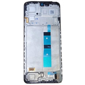Ekranas Xiaomi Redmi Note 12 4G su lietimui jautriu stikliuku ir rėmeliu Onyx Grey originalus (service pack)