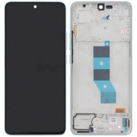 Ekranas Xiaomi Redmi Note 14 5G su lietimui jautriu stikliuku ir rėmeliu Lavender Purple originalus (service pack)