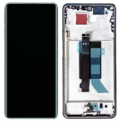 Ekranas Xiaomi Redmi Note 14 Pro 5G su lietimui jautriu stikliuku ir rėmeliu Midnight Black originalus (service pack) Ekranas Xiaomi Redmi Note 14 Pro 5G su lietimui jautriu stikliuku ir rėmeliu Midnight Black originalus (service pack)