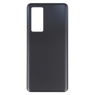Galinis dangtelis Xiaomi 12T / 12T Pro Black su kameros stikliuku