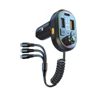 Įkroviklis automobilinis NCC R30 (65W) juodas