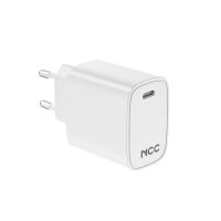 Įkroviklis NCC (USB-C) (20W) baltas