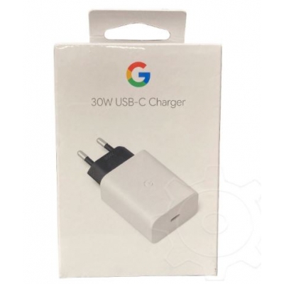 Įkroviklis originalus Google (Type-C) GA03502-EU (30W) baltas su įpakavimu Įkroviklis originalus Google (Type-C) GA03502-EU (30W) baltas su įpakavimu
