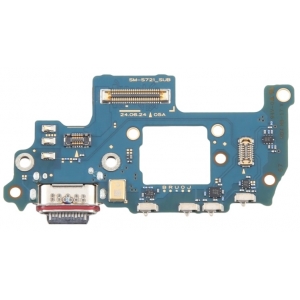 Lanksčioji jungtis Samsung S721 S24 FE 5G su įkrovimo kontaktu, mikrofonu originali (service pack)