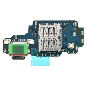Lanksčioji jungtis Samsung S938 S25 Ultra su įkrovimo kontaktu, mikrofonu, SIM lizdu originali (service pack)