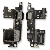 Lanksčioji jungtis Xiaomi Mi 11 su įkrovimo kontaktu ir mikrofonu, SIM kortelės kontaktu originalus (service pack)