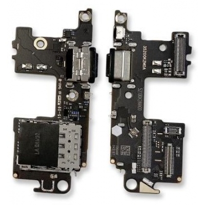 Lanksčioji jungtis Xiaomi Mi 11 su įkrovimo kontaktu ir mikrofonu, SIM kortelės kontaktu originalus (service pack)