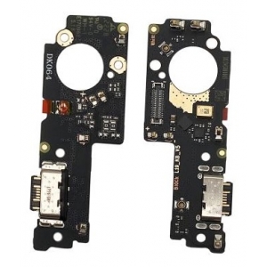 Lanksčioji jungtis Xiaomi Redmi 10 5G NFC su įkrovimo kontaktu ir mikrofonu originali (service pack)