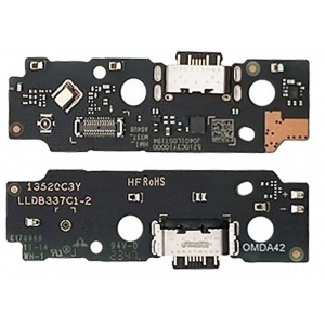 Lanksčioji jungtis Xiaomi Redmi A3 įkrovimo kontakto su mikrofonu originalus (service pack)
