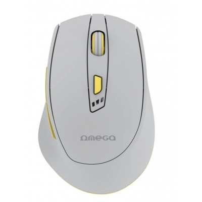Pelė OMEGA OMC529RWGL belaidė (RECHARGEABLE USB-C) pilkos spalvos Pelė OMEGA OMC529RWGL belaidė (RECHARGEABLE USB-C) pilkos spalvos