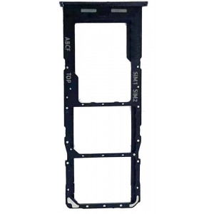 SIM kortelės laikiklis Samsung A236 A23 5G Black originalus (service pack)