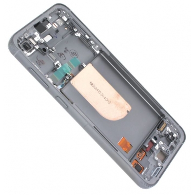 Ekranas Samsung S711 S23 FE 5G su lietimui jautriu stikliuku ir rėmeliu Graphite originalus (assembled service pack) Ekranas Samsung S711 S23 FE 5G su lietimui jautriu stikliuku ir rėmeliu Graphite originalus (assembled service pack)