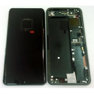 Ekranas Xiaomi Mi Note 10 / Mi Note 10 Pro / Mi Note 10 Lite su lietimui jautriu stikliuku ir rėmeliu Tarnish originalus (service pack)