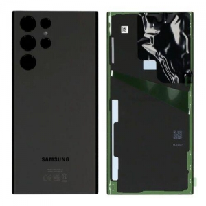 Galinis dangtelis Samsung S908 S22 Ultra Phantom Black originalus (service pack)