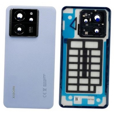 Galinis dangtelis Xiaomi 13T / 13T Pro Alpine Blue su kameros stikliuku original Galinis dangtelis Xiaomi 13T / 13T Pro Alpine Blue su kameros stikliuku original