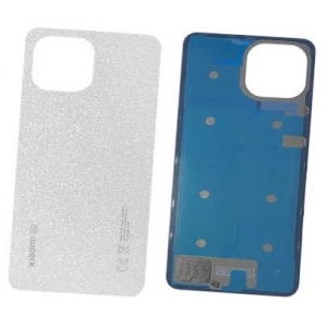 Galinis dangtelis Xiaomi Mi 11 Lite 4G / Mi 11 Lite 5G / 11 Lite 5G NE White originalus (service pack)
