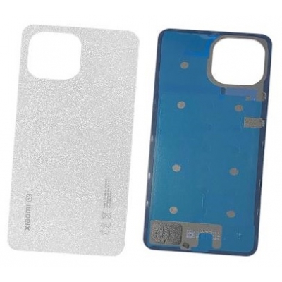 Galinis dangtelis Xiaomi Mi 11 Lite 4G / Mi 11 Lite 5G / 11 Lite 5G NE White originalus (service pack)