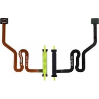 Lanksčioji jungtis Samsung A165 A16 4G su pirštų atspaudų jutikliu Black originali (service pack)