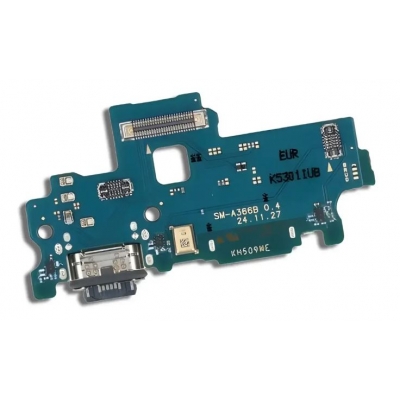 Lanksčioji jungtis Samsung A366 A36 5G su įkrovimo kontaktu, mikrofonu originali (service pack) Lanksčioji jungtis Samsung A366 A36 5G su įkrovimo kontaktu, mikrofonu originali (service pack)