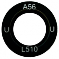 Samsung A566 A56 5G kameros stikliukas Black (lens Ultra Wide) 1pcs (service pack)