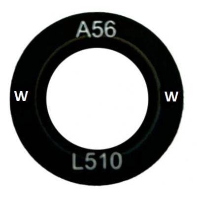 Samsung A566 A56 5G kameros stikliukas Black (lens Wide) 1pcs (service pack) Samsung A566 A56 5G kameros stikliukas Black (lens Wide) 1pcs (service pack)