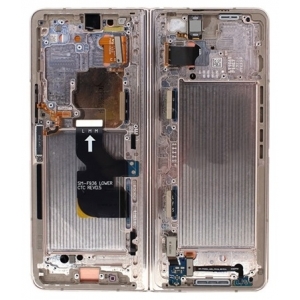 Vidinis korpusas Samsung F936 Z Fold4 5G Beige originalus (used Grade A)