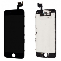 Ekranas skirtas iPhone 6S su lietimui jautriu stikliuku Black Premium