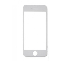 LCD stikliukas skirtas iPhone 5 ir rėmeliu ir OCA + poliarizuota White