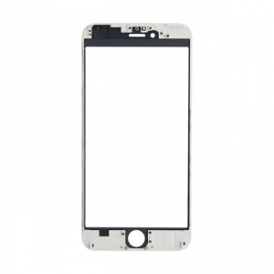 LCD stikliukas skirtas iPhone 6 Plus ir rėmeliu White
