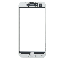 LCD stikliukas skirtas iPhone 8 Plus ir rėmeliu White