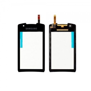 Lietimui jautrus stikliukas Samsung S5620 juodas HQ