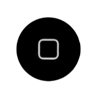 Mygtukas HOME skirtas iPad 2 juodas HQ