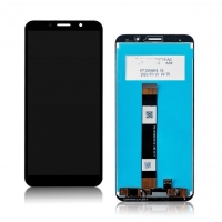 Ekranas Huawei Y5p 2020 / Honor 9S su lietimui jautriu stikliuku Black