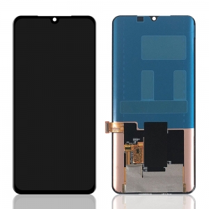 Ekranas Xiaomi Mi Note 10 / Mi Note 10 Pro / Mi Note 10 Lite su lietimui jautriu stikliuku Black OLED