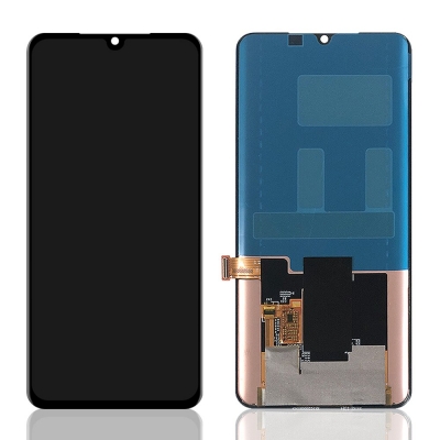 Ekranas Xiaomi Mi Note 10 / Mi Note 10 Pro / Mi Note 10 Lite su lietimui jautriu stikliuku Black OLED