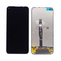 Ekranas Huawei P40 Lite / Nova 6 SE / P20 Lite 2019 / Nova 5i su lietimui jautriu stikliuku Black