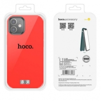Dėklas 
Hoco Pure Series
 skirtas iPhone 12 Pro Max raudonas